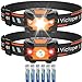 Victoper Headlamp 2 Pack 4 Modes Red Light Head