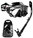 Aegend Snorkeling Gear for Adults Dry Snorkel Set