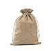 Tapleap Burlap Bags with Drawstring 10x14 inch