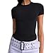 Abardsion Womens Casual Basic Going Out Crop Tops
