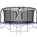 14FT Trampoline with Balance Bar and Basketball